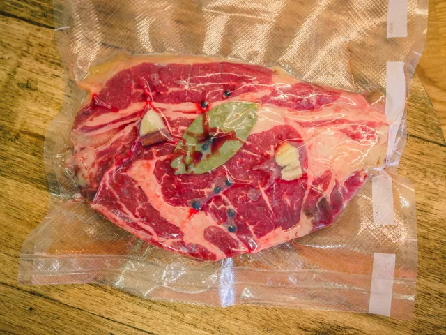 Imagen de Bolsa Fondo Plateado cal 70 para envasado al vacío